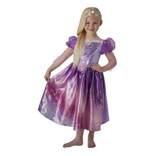 Disney Rapunzel Deluxe Kids Costume Multicoloured 6 - 8 Years