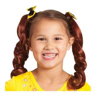 The Wiggles Emma Wiggle Pigtails with Bows Multicoloured Child
