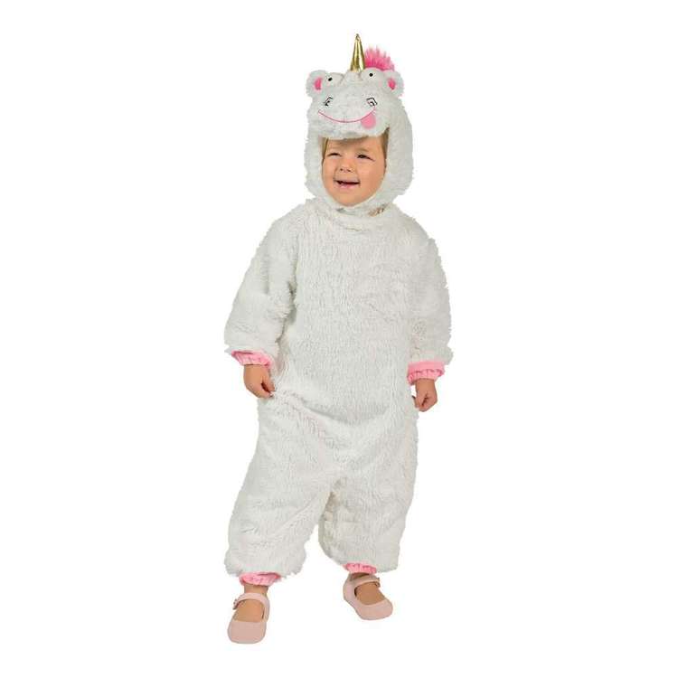 Despicable Me Fluffy Unicorn Toddler Costume Multicoloured