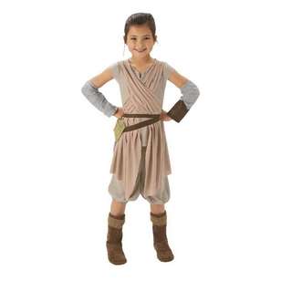 Star Wars Rey Deluxe Kids Costume Multicoloured 6 - 8 Years
