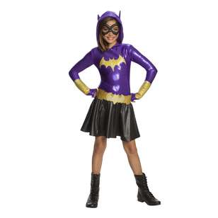 DC Comics Batgirl Hoodie Kids Costume Multicoloured 9-12 Years