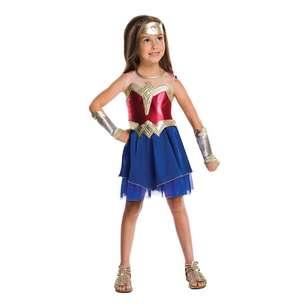 DC Comics Wonder Woman Kids Costume Multicoloured 9-12 Years