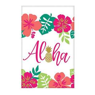 Amscan You Had Me At Aloha Paper Table Cover Multicoloured