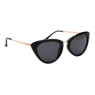 Be Yourself Cat Eye Fashion Spectacles Black