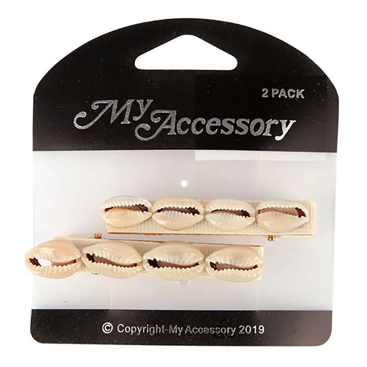 My Accessory Shell Duck Clip 2 Pack