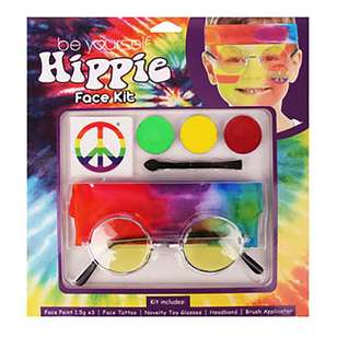 Be Yourself Hippie Face Kit Multicoloured