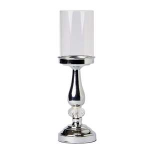 Ombre Home Classic Chic Large Candle Holder Silver