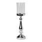 Ombre Home Classic Chic Large Candle Holder Silver