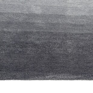 KOO Ombre Shaggy Floor Rug Grey 160 x 230 cm