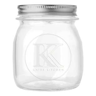 Kate's Kitchen Preserve Jar With Lid Clear