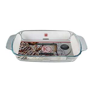 Kate's Kitchen Rectangle Baker Dish Clear 3.5 L