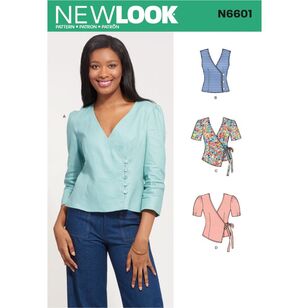 New Look Sewing Pattern N6601 Misses' Tops 8 - 20