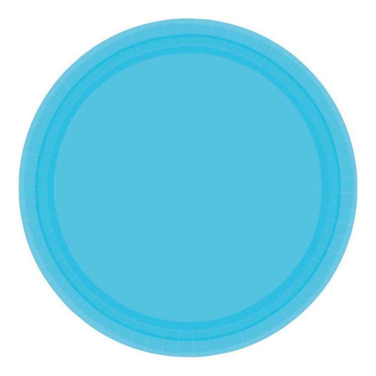 Amscan 17.8 cm Round Paper Plate 20 Pack