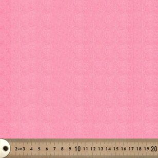 Costume Range Metallic Net 140 cm Fabric Pink