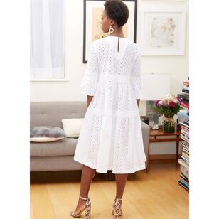 McCall's Sewing Pattern M7948 Misses' Dresses White