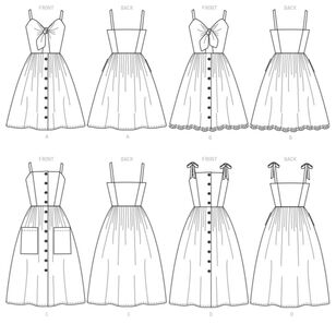 McCall's Pattern M7950 Misses' Dresses