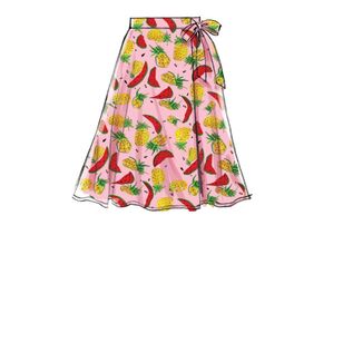 McCall's Pattern M7960 Learn To Sew For Fun Misses' Skirts