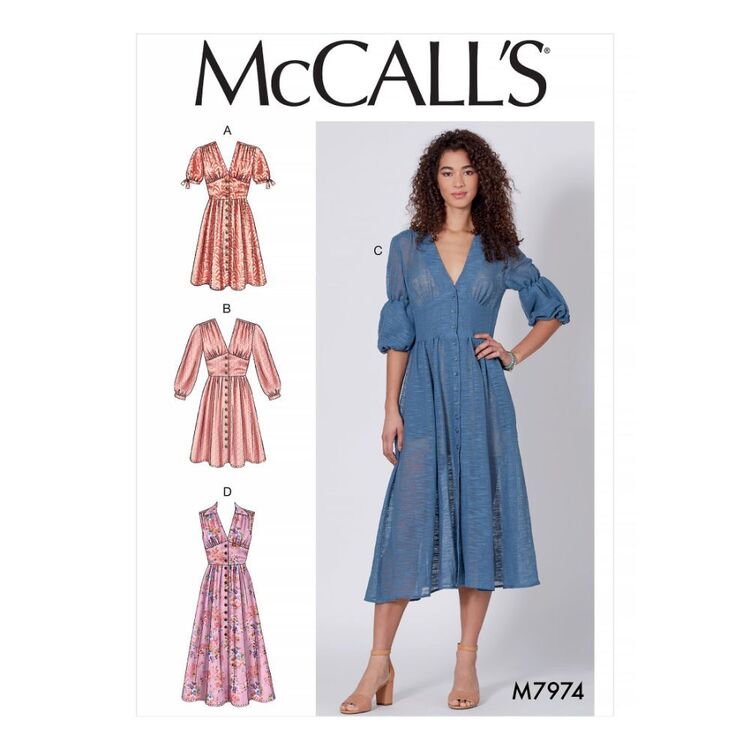 McCall's Pattern M7974 Misses' Dresses