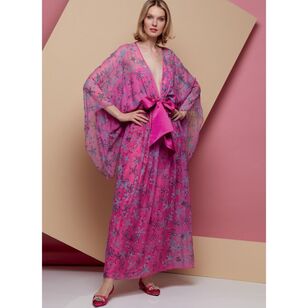 Vogue Pattern V1627 Zandra Rhodes Misses' Special Occasion Dress and Sash