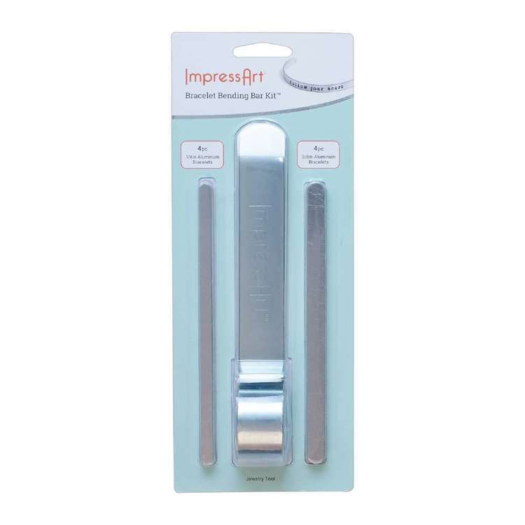 Impressart Bracelet Bending Bar Kit  Silver
