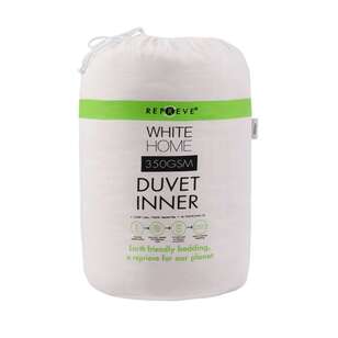 White Home Repreve Duvet Inner White