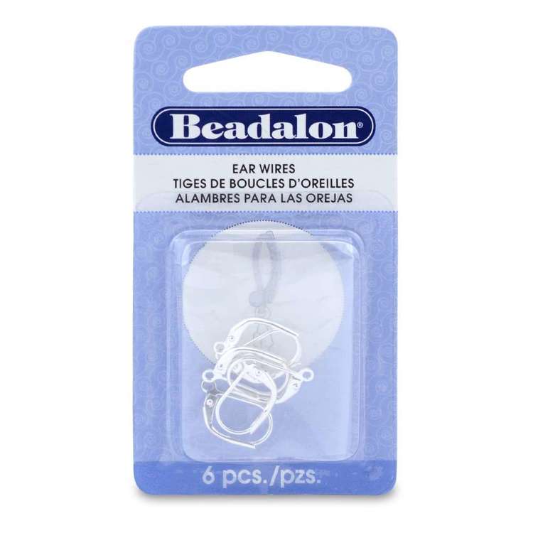 Beadalon Ear Wire Lever 6 Pack