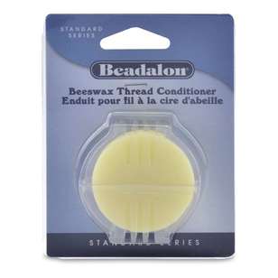 Beadalon Beeswax Thread Conditioner Yellow