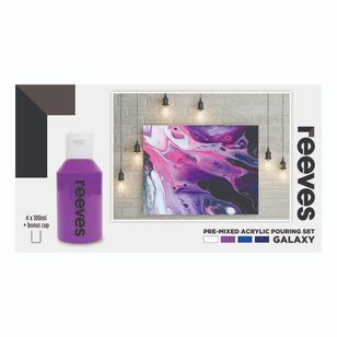 Reeves Acrylic Pouring Set Galaxy