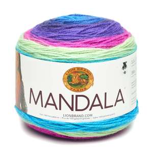 Lionbrand Mandala Acrylic Yarn 220 Troll 150 g