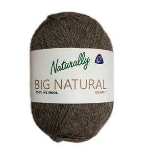Naturally Big Natural 8 Ply Wool Yarn 523 150 g