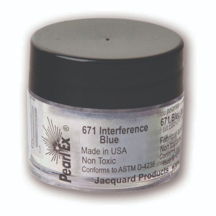 Jacquard Pearl Ex Powdered Pigment Interference Blue