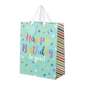 Artwrap Large Happy Birthday Bag Multicoloured