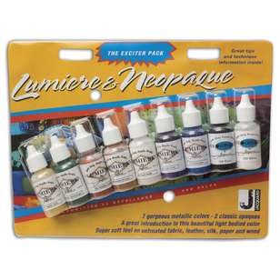 Jacquard Lumiere & Neopaque Exciter 9 Pack Multicoloured