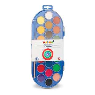 Primo Watercolour Tablets Set of 22 Multicoloured 30 mm