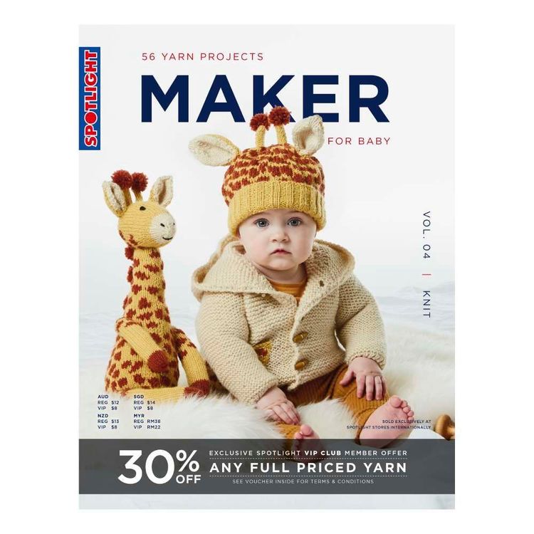 Spotlight Maker Baby Book Volume 4 White