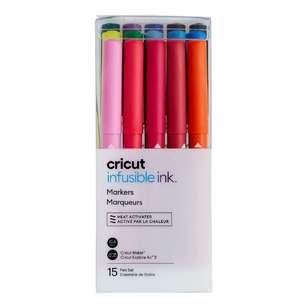 Cricut Infusible Ink 1.0 Tip Ultimate Marker Set 15 Pack Multicoloured