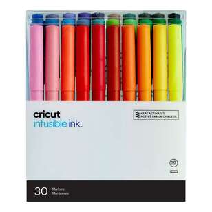 Cricut Infusible Ink 1.0 Tip Ultimate Marker Set 30 Pack Multicoloured