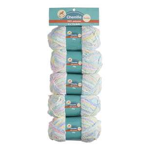 Bella Baby Bundles Chenille Polyester Yarn Traditional 250 g