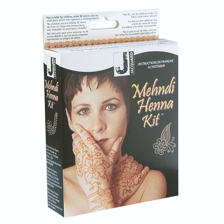 Jacquard Mehndi Henna Kit Multicoloured