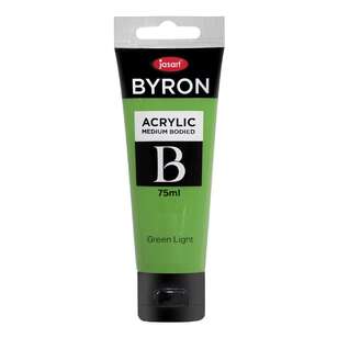 Jasart Byron 75 mL Acrylic Paint Light Green 75 mL