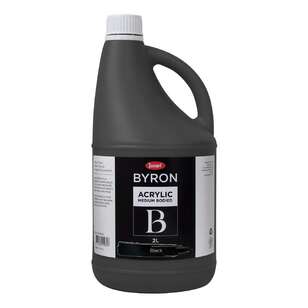 Jasart Byron 2L Acrylic Paint Black 2 L