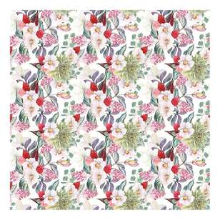Bella! Paper World Fancy Floral Bloom Cardstock Multicoloured 30 x 30 cm
