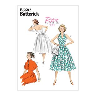 Butterick Pattern B6682 Retro Butterick Misses' Dress and Jacket