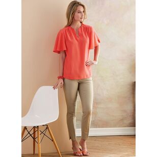 Butterick Sewing Pattern B6688 Misses' Tops White