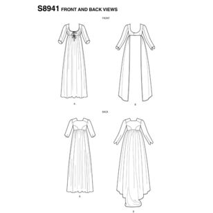 Simplicity Sewing Pattern S8941 Misses' Costume