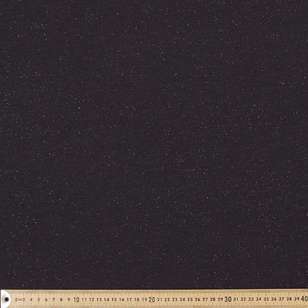 Plain Glitter Knit Jersey 148 cm Fabric Black 148 cm