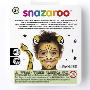 Snazaroo Tiger Mini Face Paint Kit Multicoloured