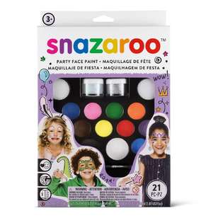 Snazaroo Ultimate Party Face Paint Pack Multicoloured
