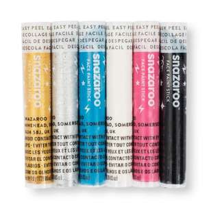 Snazaroo Girl Face Paint Sticks 6 Pack Multicoloured