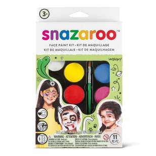 Snazaroo Unisex Face Paint Kit Multicoloured